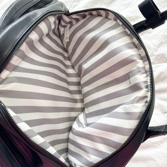 Lululemon Sweat Once A Day Black Gym Duffel Bag Yoga Travel Tote - Picture 8 of 10